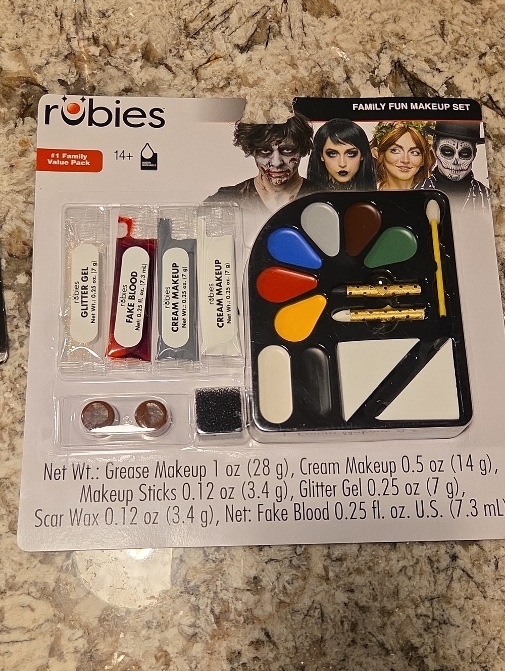 Rubie's Costume Family Halloween Makeup Kit